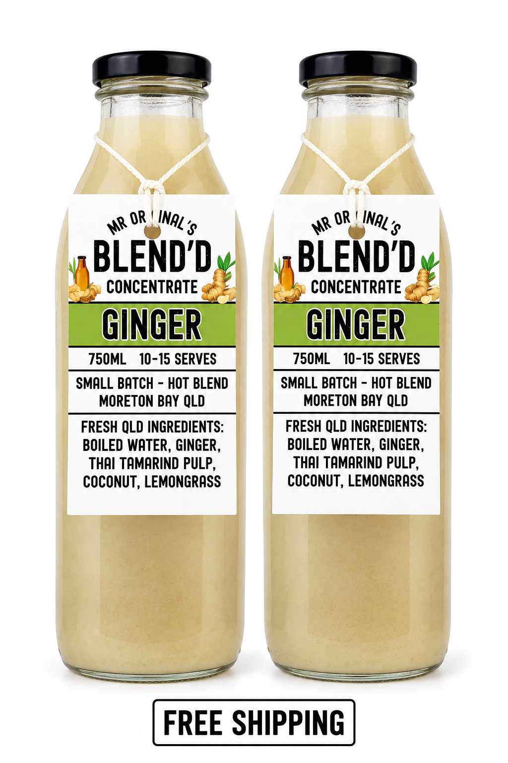Ginger 750ml x 2
